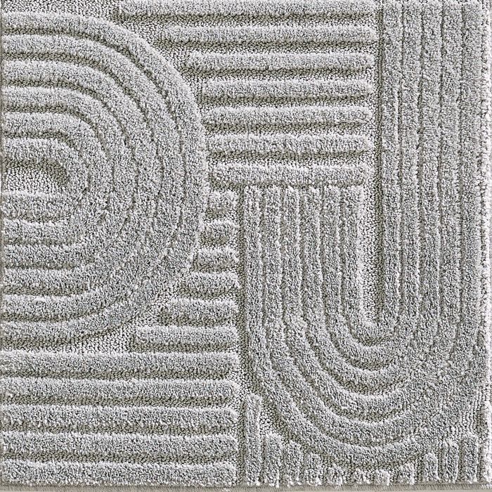 Carpetsale24 Living Room or Bedroom Rug in Grey 160 x 230 cm Bohemian Scandinavian Style with High-Low Effect Decorative Rug