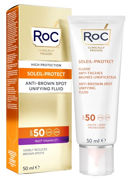 ROC Roc Solar Face 50 A/Onzuiverheden met antioxiderende eigenschappen