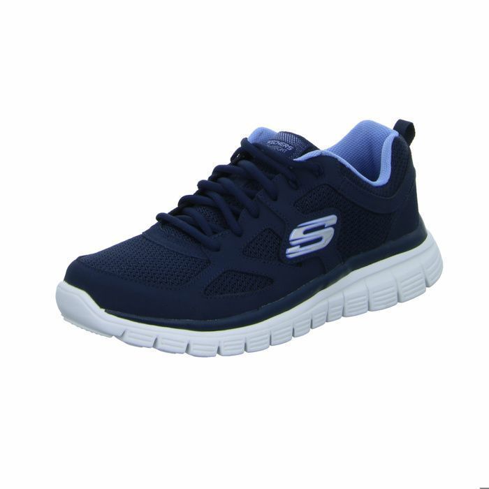Zapatillas para caminar - SKECHERS - Burns-Agoura - Piel - Azul - Transpirables