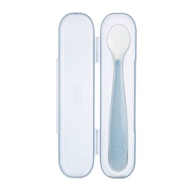 Chicco silikonskje med etui 6M 1 enhet 1 enhet