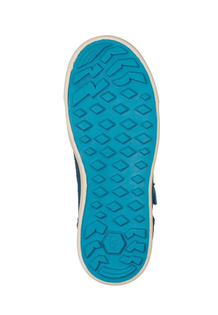 TROLLKIDS GRYLLEFJORD MID CUT - Scarpe da trekking - blu madeira brillante turchese scuro