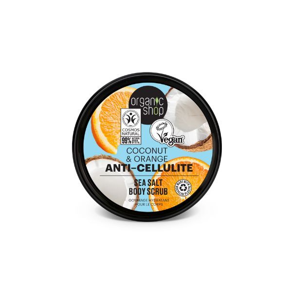 Organic Shop Anti-Cellulite Meersalz-Körperpeeling 250 ml