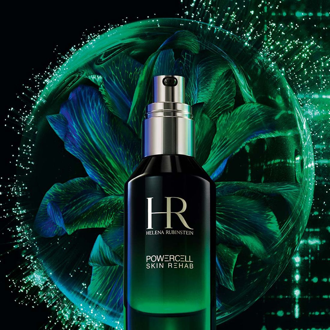 „Powercell Skin Rehab“ regeneruojamasis naktinis serumas Prabangus raukšles ir senėjimą stabdantis preparatas