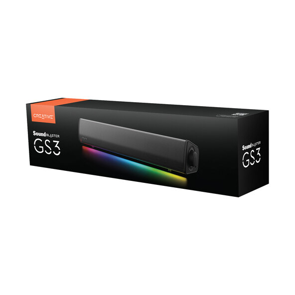 Herní soundbar s RGB Sound Blaster GS3