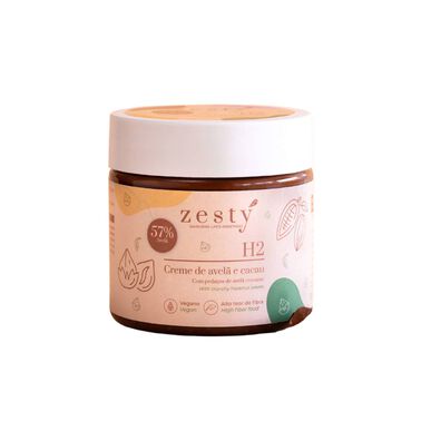 Zesty H2 Hasselpähkinä-kaakaovoide 200g