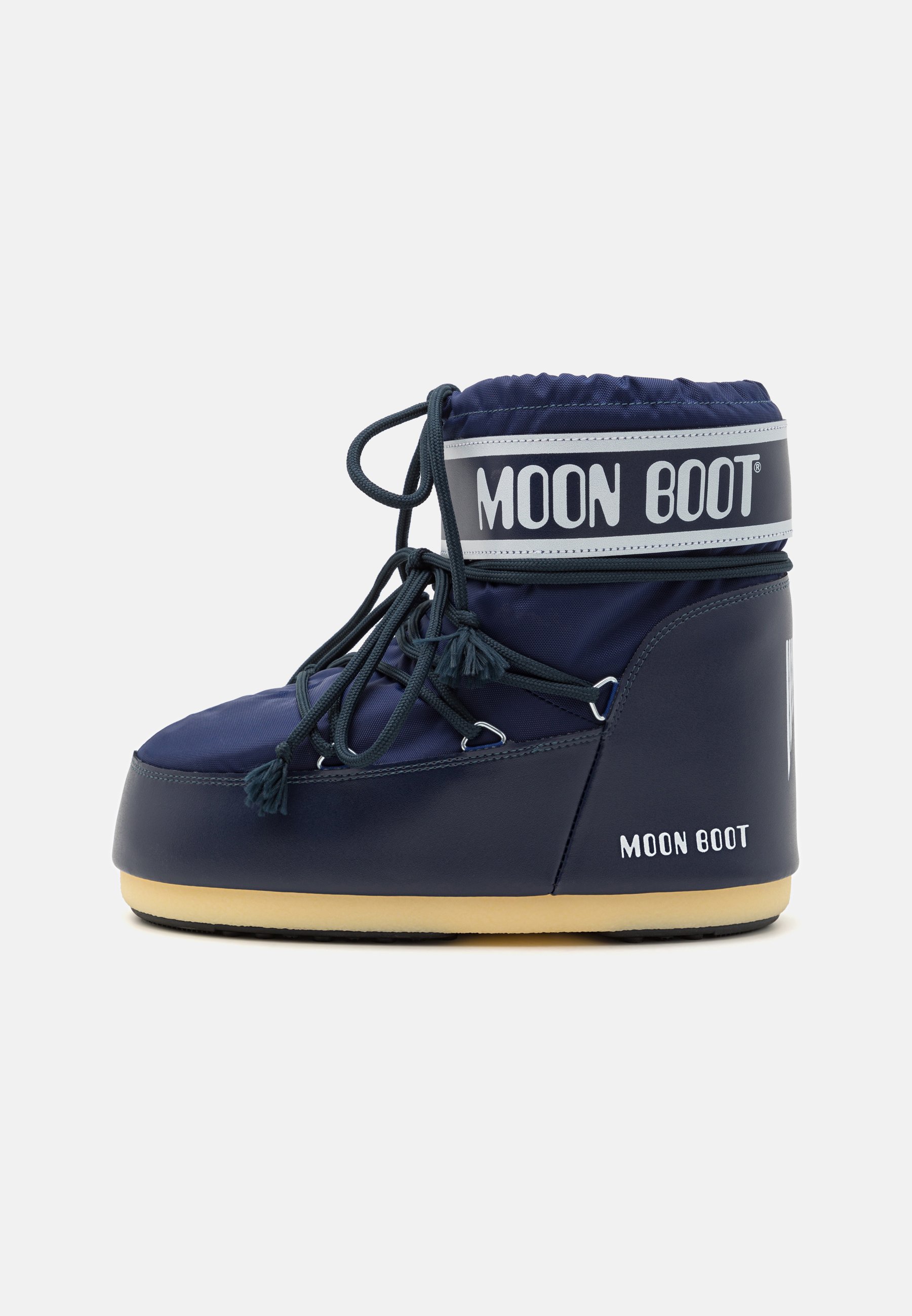 Moon Boot ICON UNISEX - Enkellaarsjes met vetersluiting - blauw
