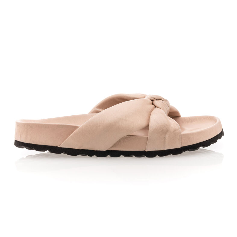 Zuecos/mules rosas para mujer