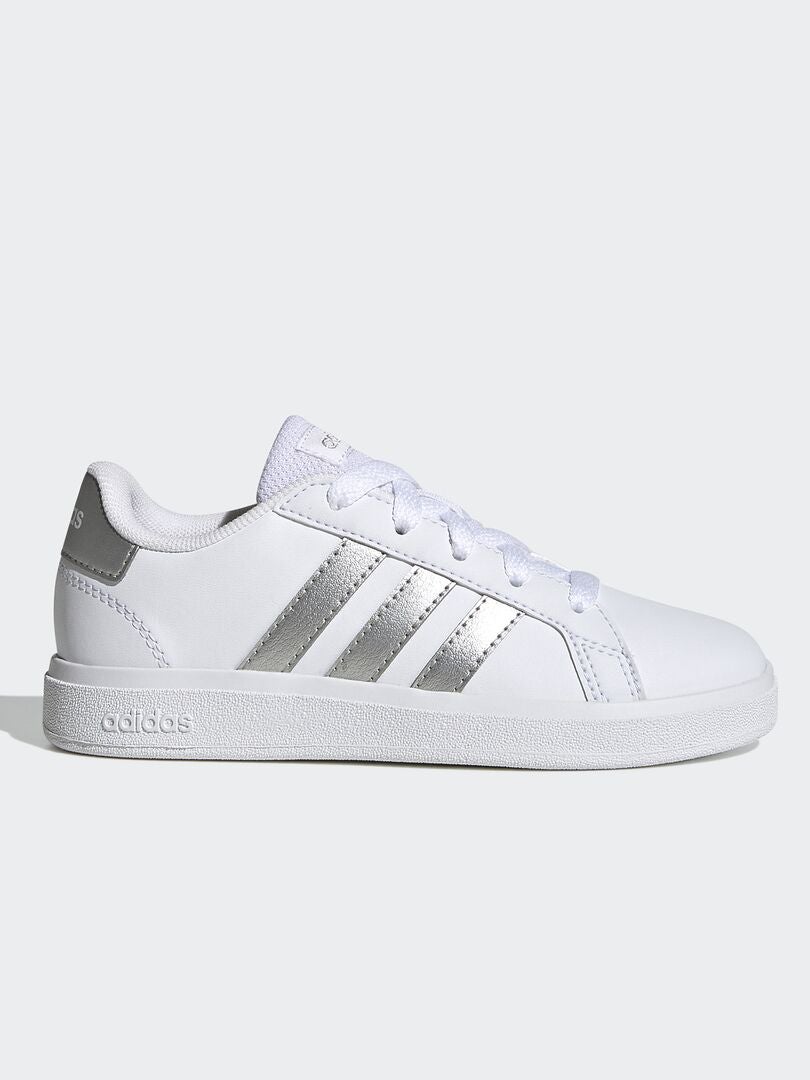 Tênis 'adidas' 'Grand Court' - BRANCO