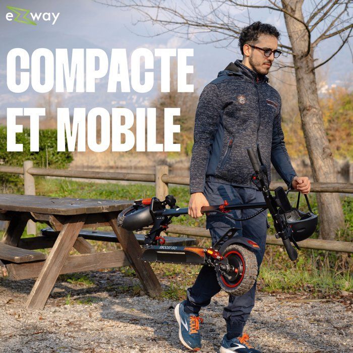 EBOOST GO Folding All-Terrain Electric Scooter - EZWAY - 10