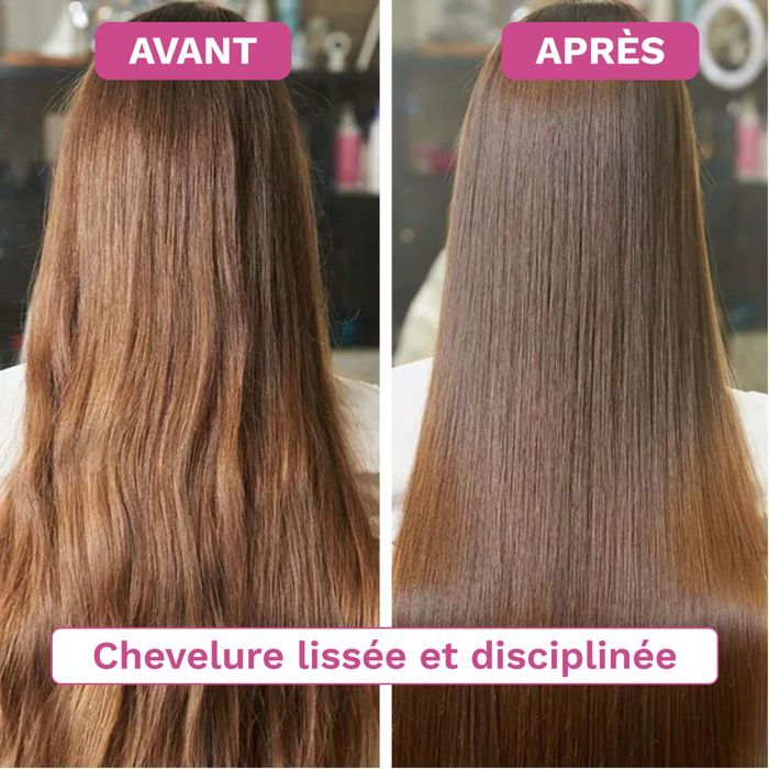 Botox Capillaire Sans Formol 1kg | Huile de Ricin, Protéine & Panthenol | Effet Miroir, Réparation, Hydratation | B-Tox Glow Inw