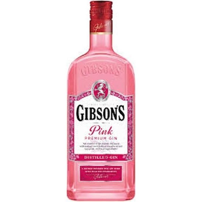Gibson's - Rosa - Ginebra destilada - 37,5% Vol. - 70 cl