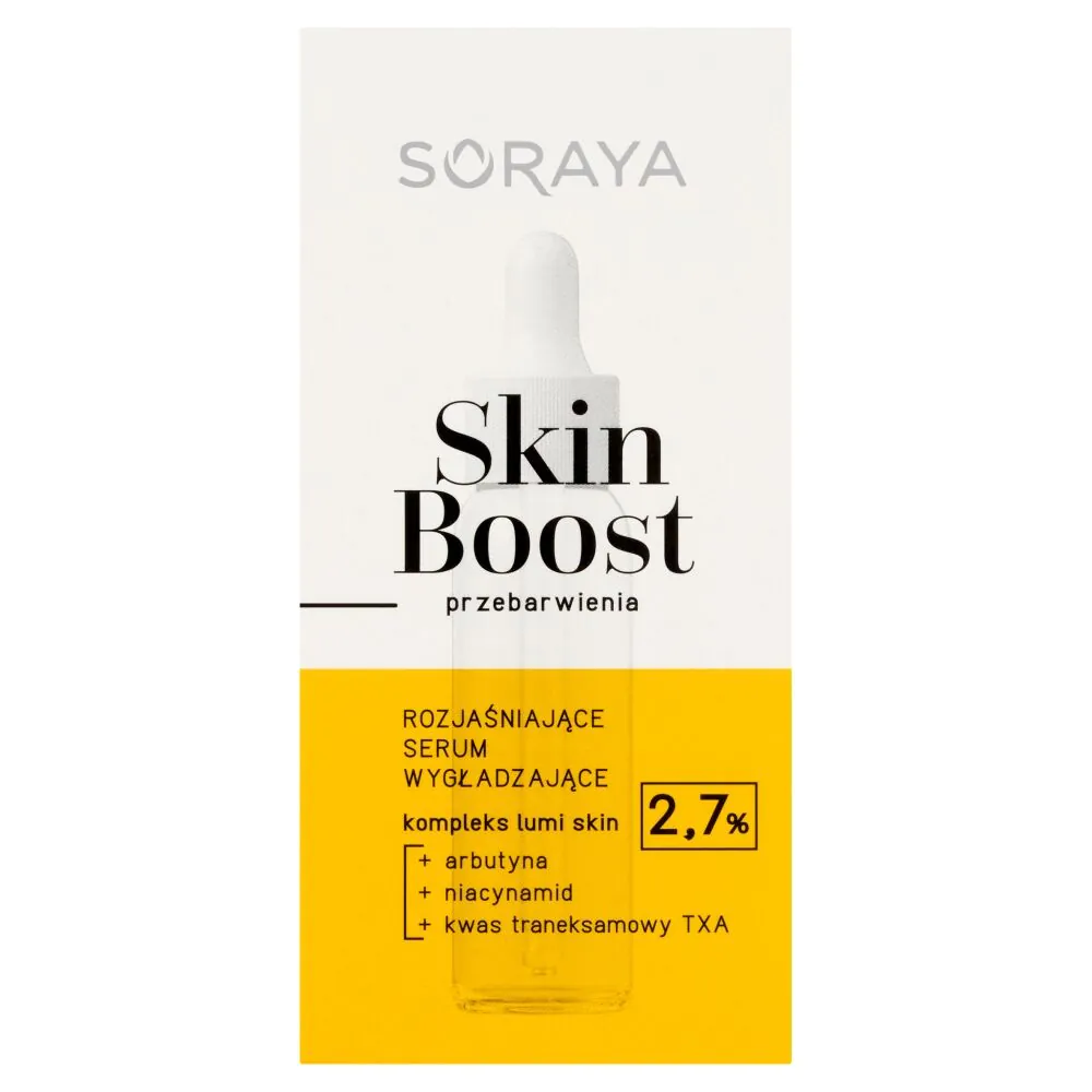 Soraya Skin Boost Rozjaśniające serum wygładzające