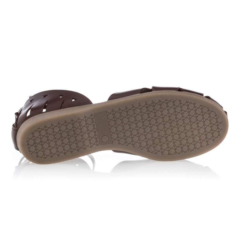 Brune sandaler / sko med åpen tå til dame