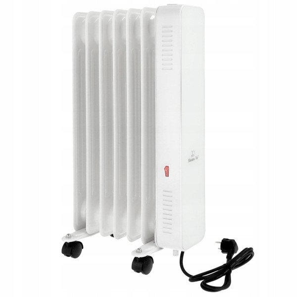 Grzejnik olejowy OSLO 1500W White WiFi TIMER eco Mission Air