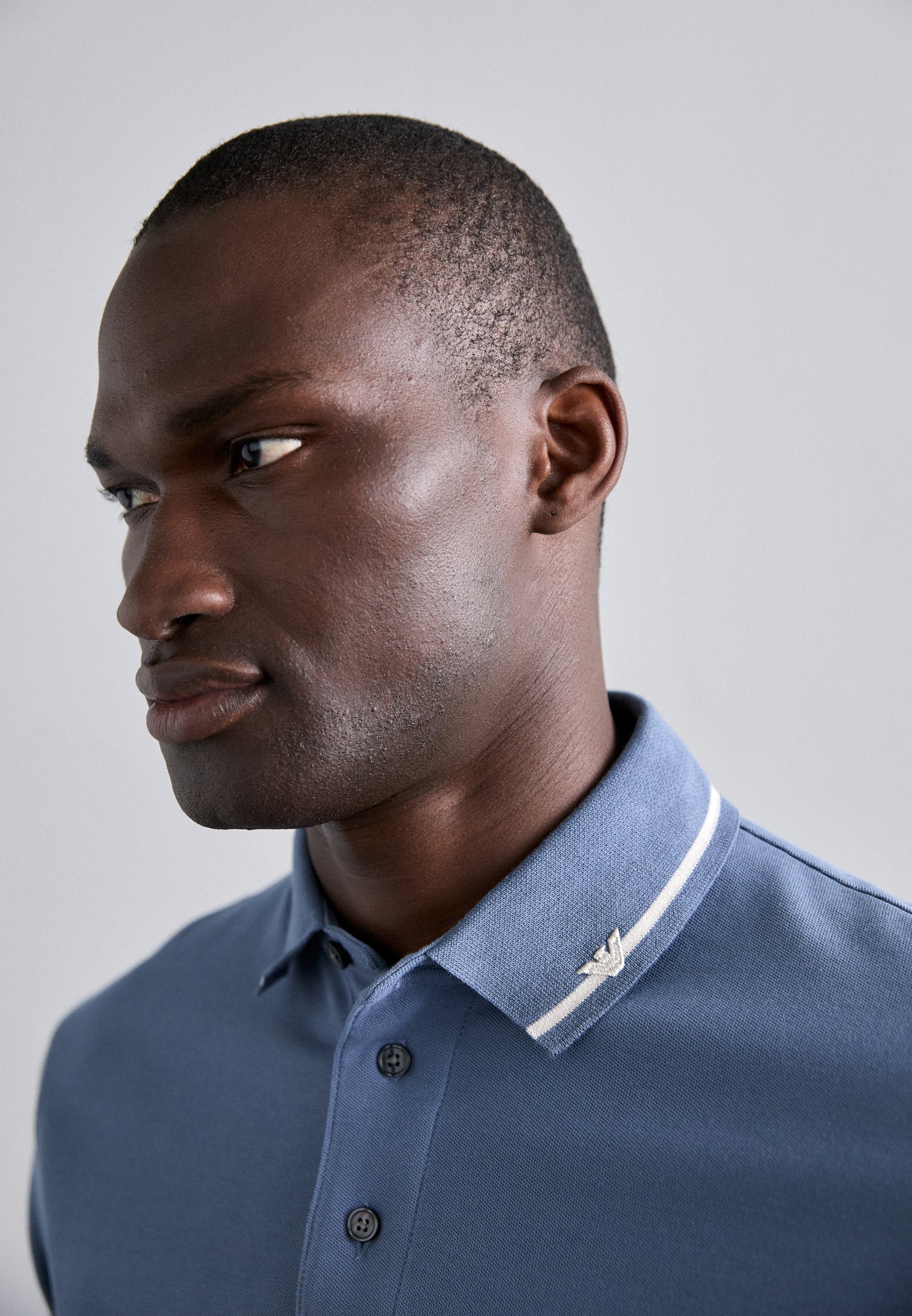 Polo Emporio Armani - blu Cina