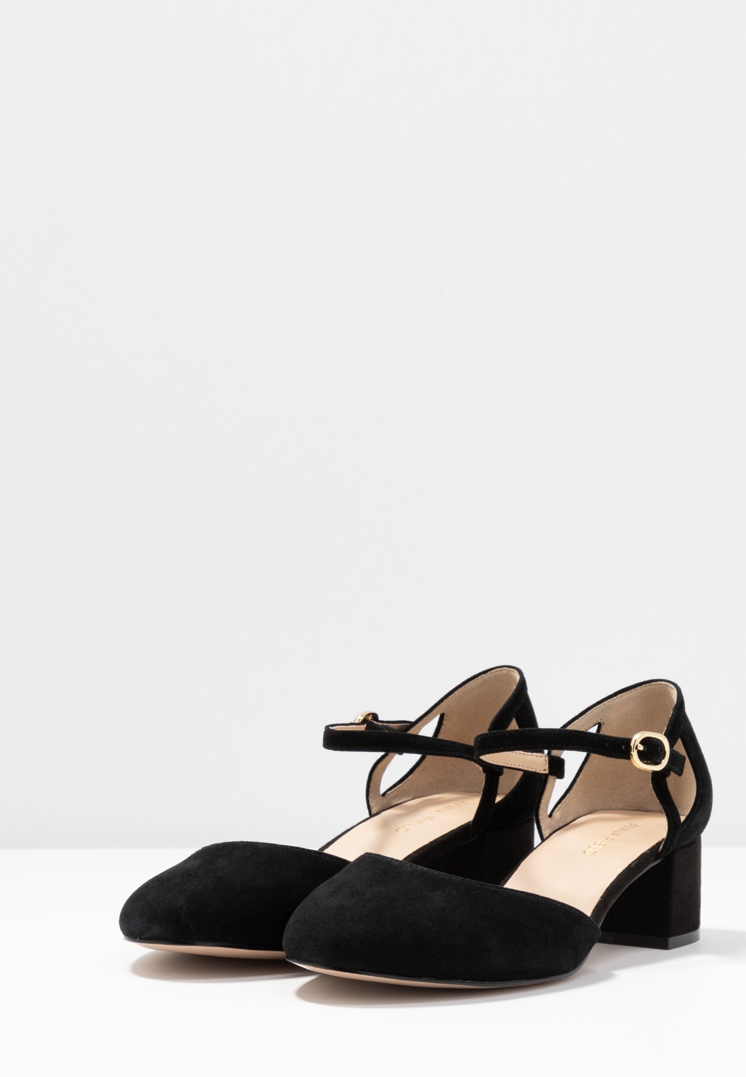 Anna Field Wide Fit LEATHER - Klassieke hakken - zwart