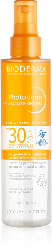 Bioderma Photoderm Eau Solaire BRONZ Spray für Opalania z Bronzerem