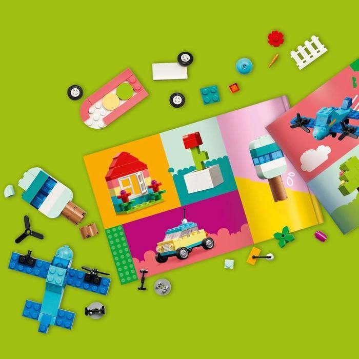 LEGO Classic 11038 De doos met creatieve en kleurrijke stenen, 850 onderdelen