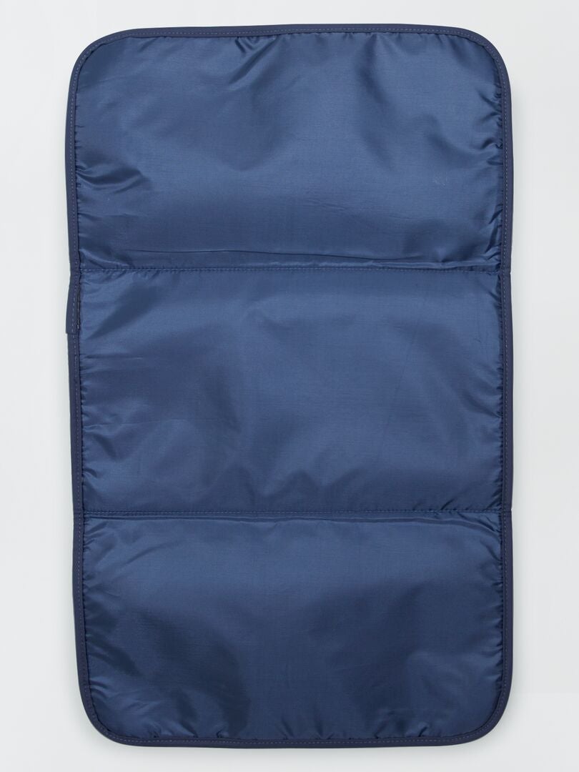 Gewatteerde luiertas - BLAUW