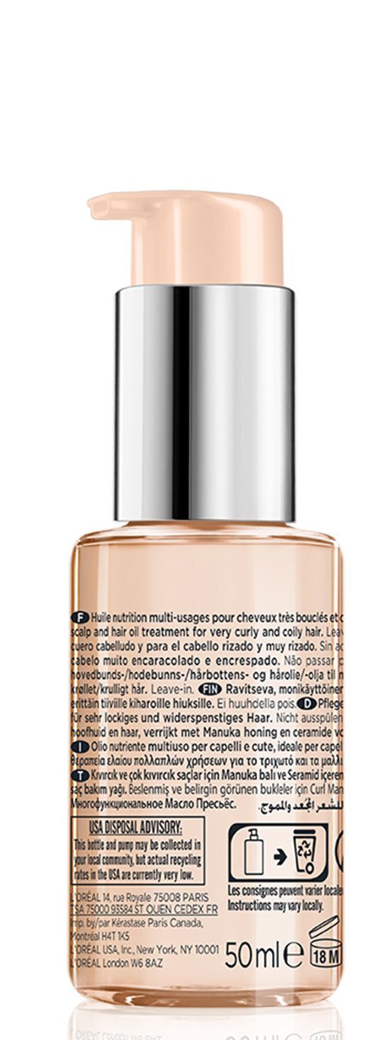 Curl Manifesto Sublime Curl Oil Matu eļļas un procedūras