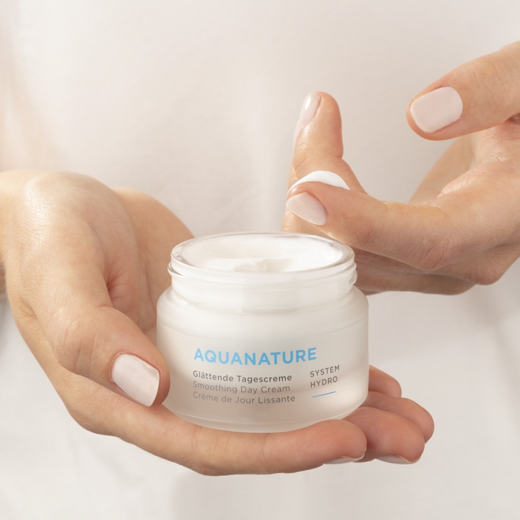 ANNEMARIE BÖRLIND Dieninis kremas AQUANATURE Lyginamasis - 50 ml