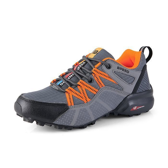 Men's Hiking Shoes -HENRVIEG- Waterproof, Breathable, and Comfortable