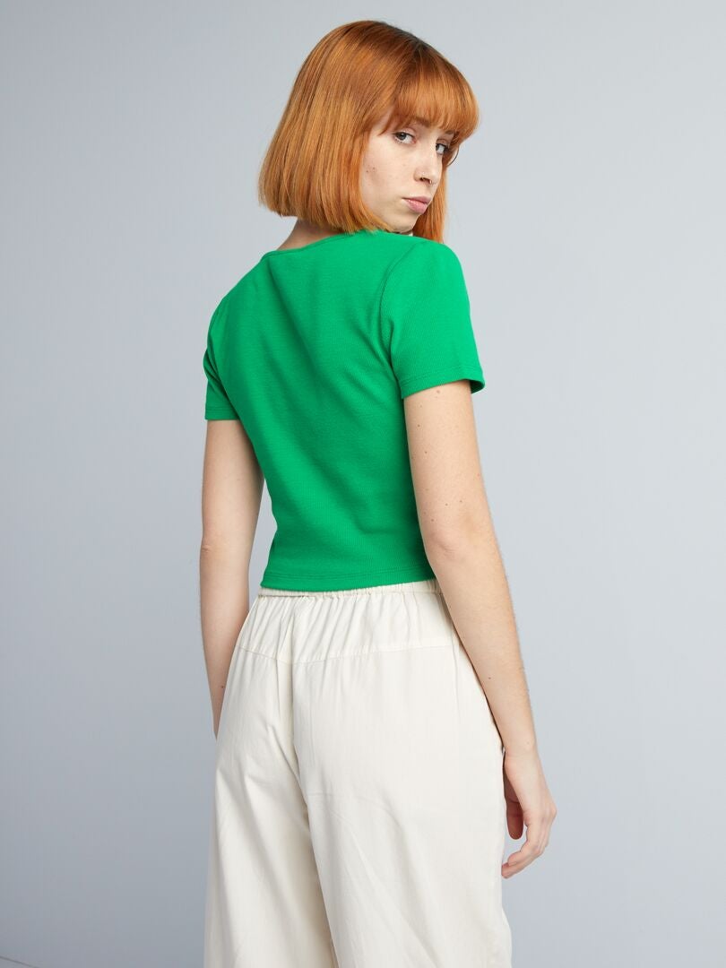 Top cropped - VERDE