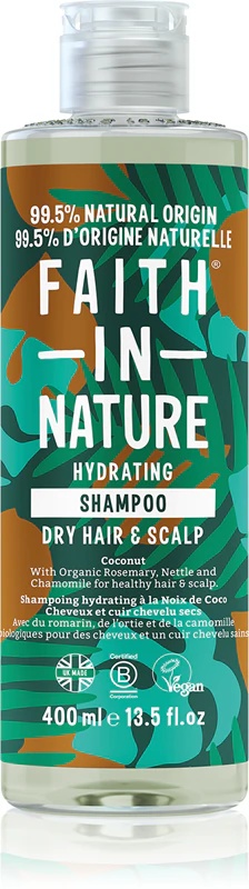 Хидратантни шампон са кокосом Faith In Nature за нормалну до суву косу