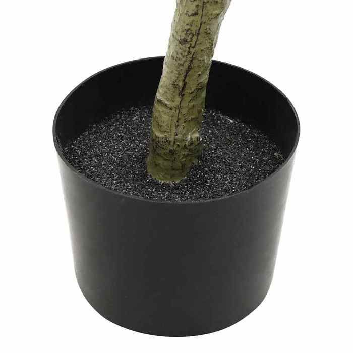 vidaXL Limonero artificial 136 hojas 120 cm Verde, Planta artificial, Planta de limonero falsa, Planta falsa, Falsa