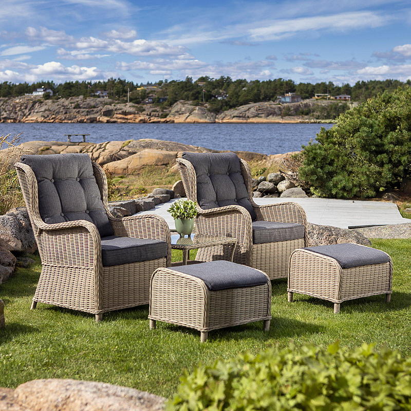 Loungeset Viborg skiffergrå