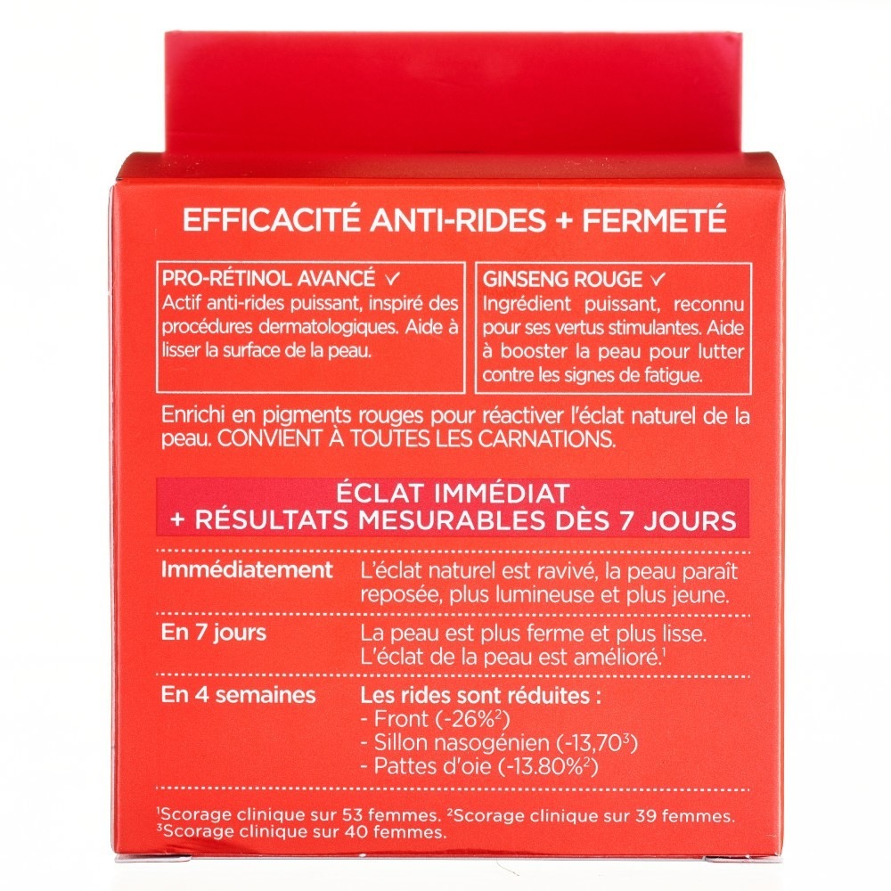 L’Oréal Paris Soin Rouge Défatiguant au Ginseng