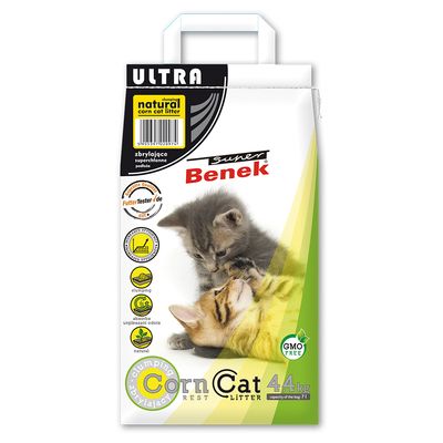 Super Benek Corn Ultra Natürliches Katzenstreu