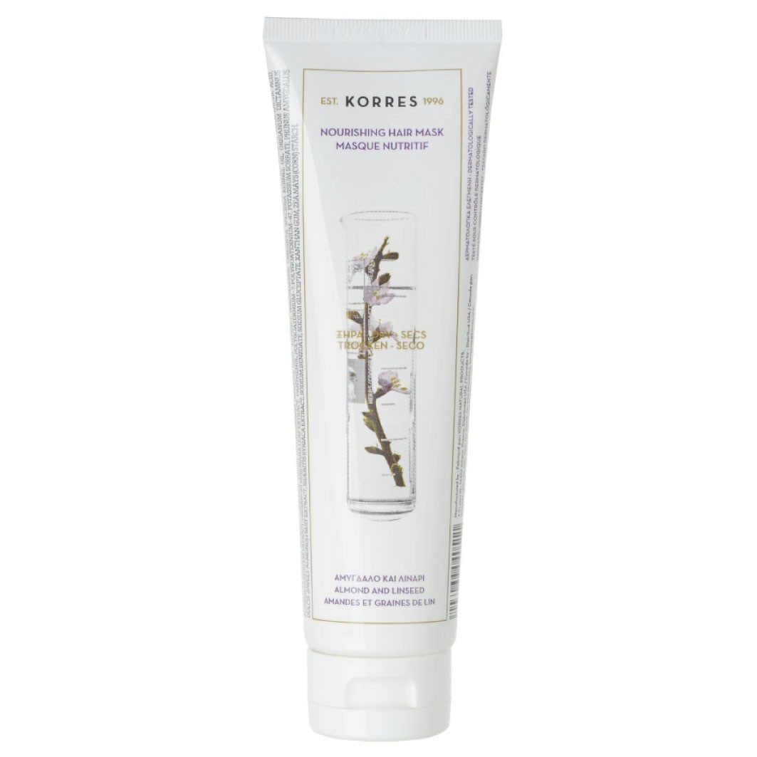 KORRES Haarmasker met Amandel & Lijnzaad - Voedend Haarmasker - 125 ml