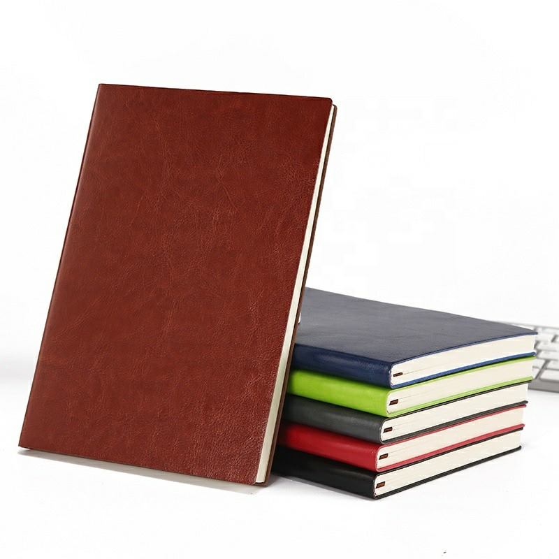 Blocco note personalizzato con logo, blocco note promozionale in pelle PU, OEM, logo gratuito, formato A5, A6, B5.