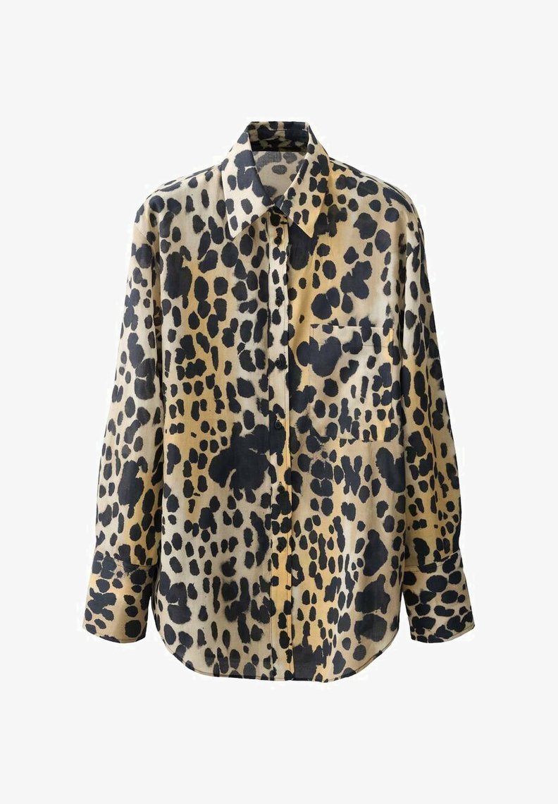 Mango Bluse med knapper - svart