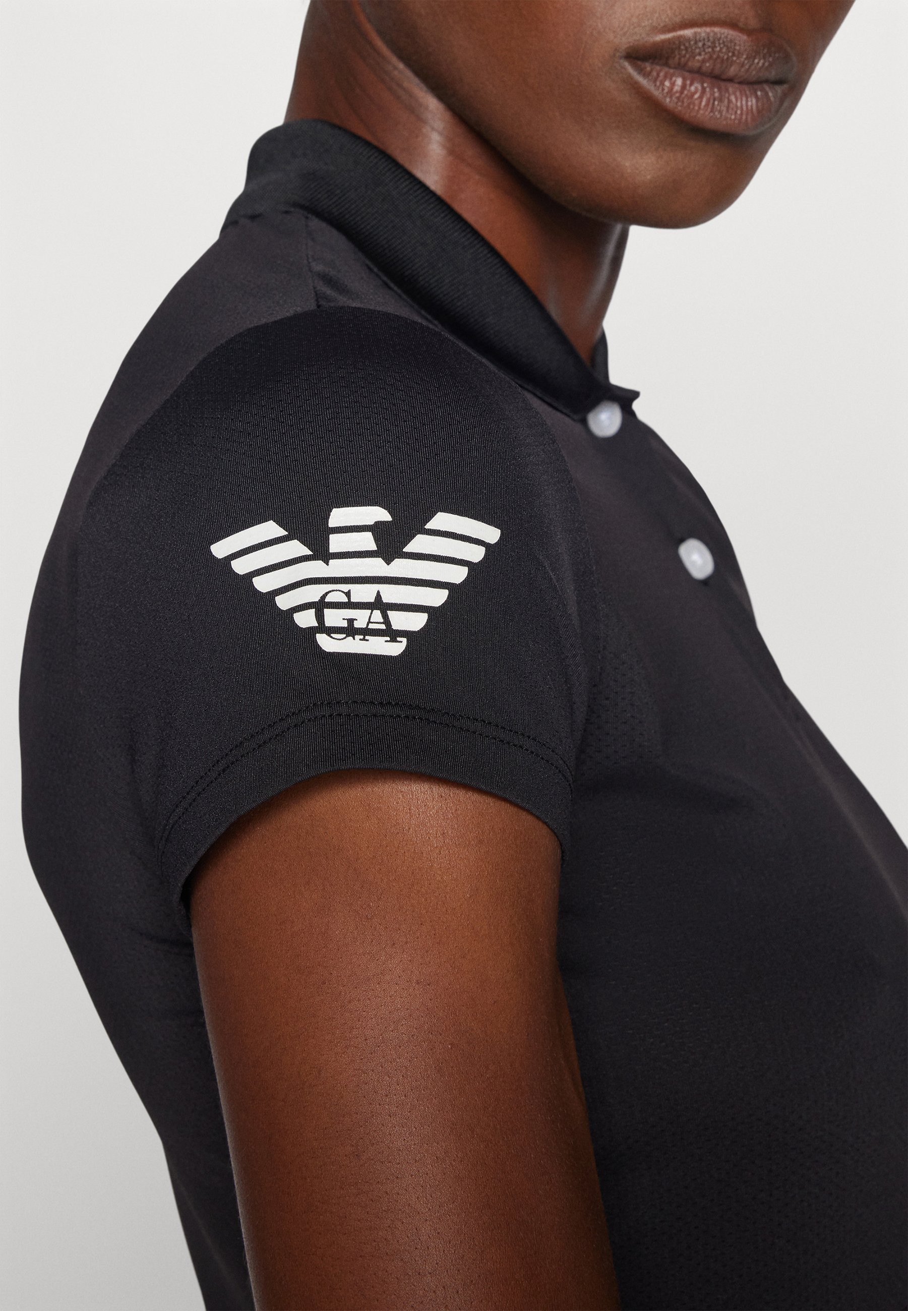 EA7 Emporio Armani MULTI SPORT VENTUS7 - Poloshirt - zwart