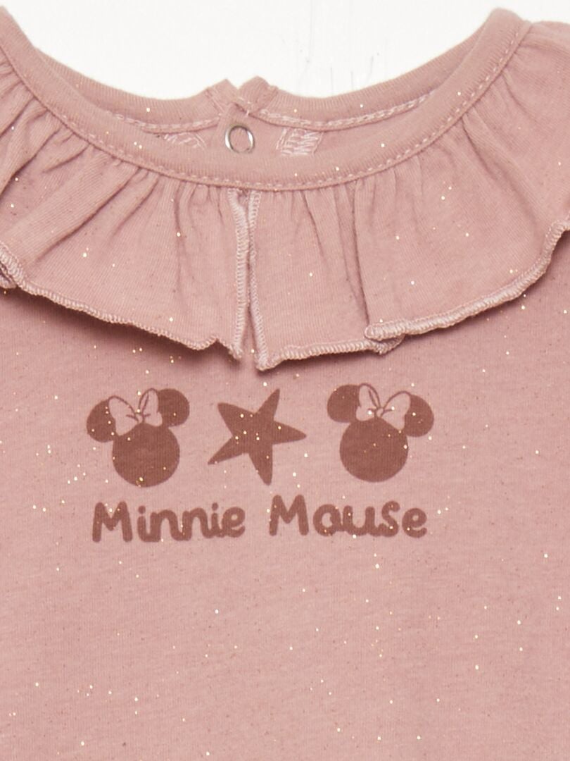 Body de manga comprida 'Disney' - ROXO