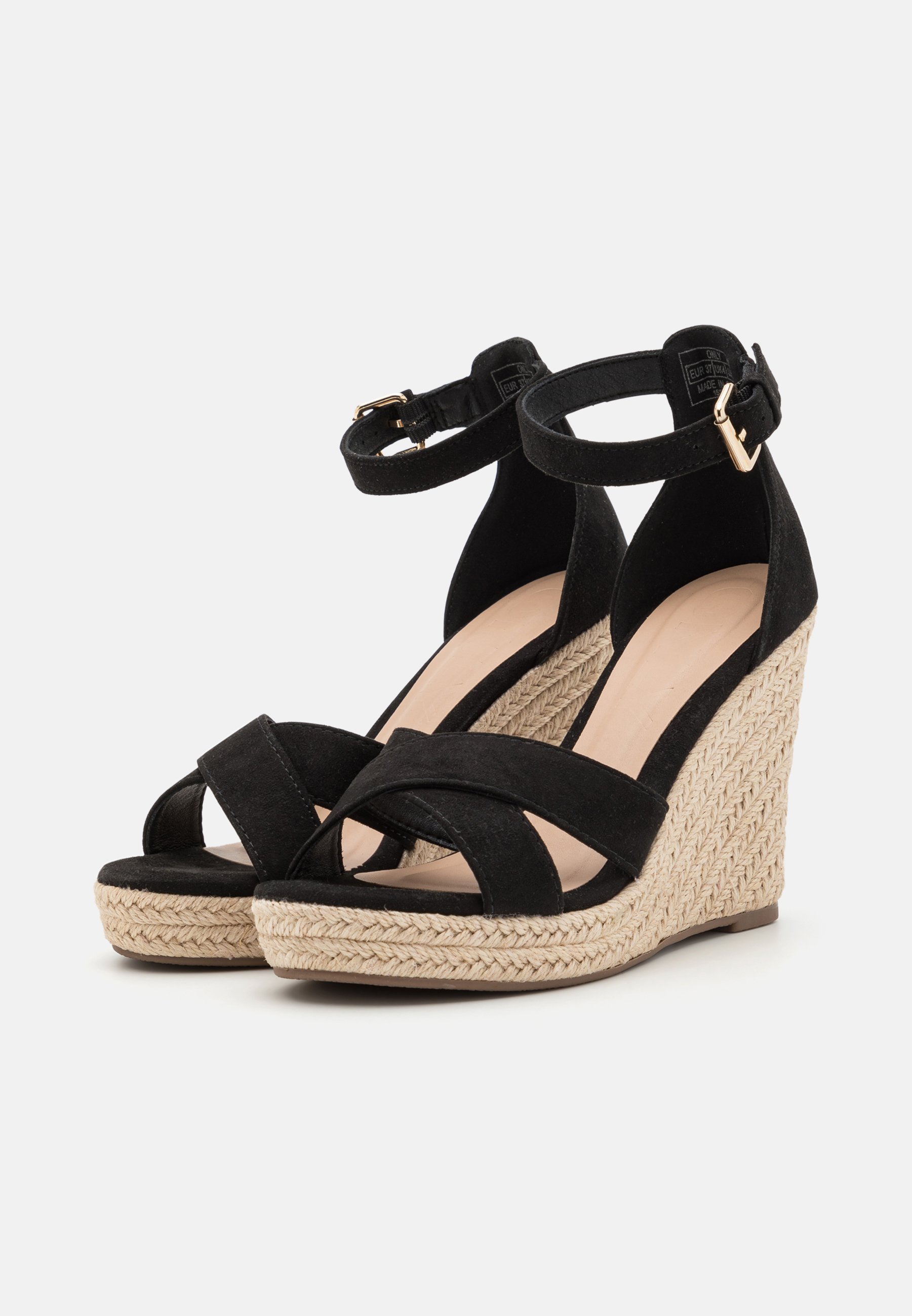 ONLY SHOES ONLAMELIA - Espadrilles - zwart