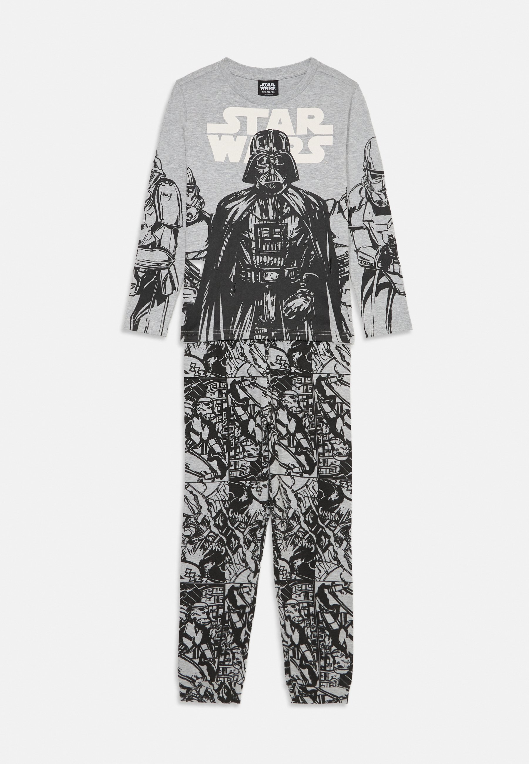 Friboo STAR WARS PYJAMA SET - Pyžamová souprava - světle šedá/černá
