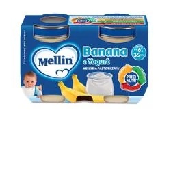 MELLIN Mellin Snack Yoghurt Banaan 2 X 120G Babyvoeding