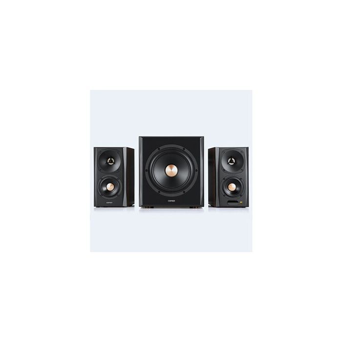 Caixas de Som 2.1 de Estante - Edifier - S360DB - Bluetooth v4.1 - Subwoofer de 20,32 cm - Som Sem Fio