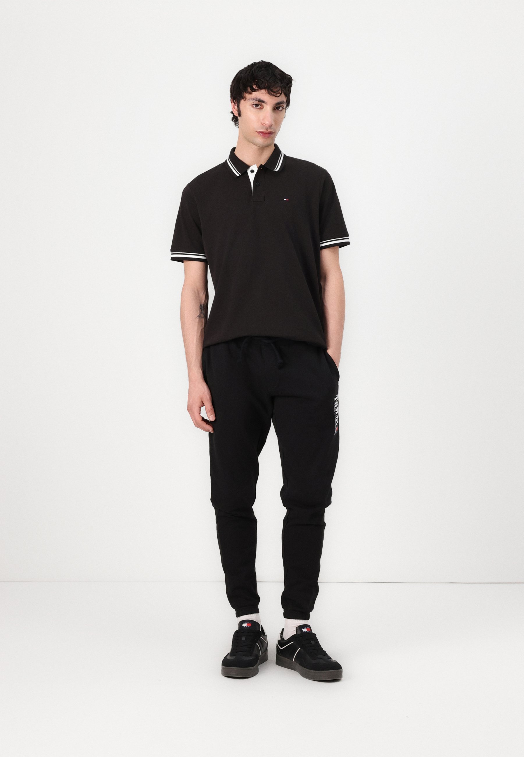 Pantaloni Tommy Jeans Slim - Pantaloni da tuta - neri