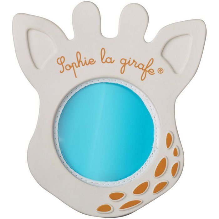 Jouet d’éveil - SOPHIE LA GIRAFE - Miroir Magique - 4 lentilles - Caoutchouc naturel