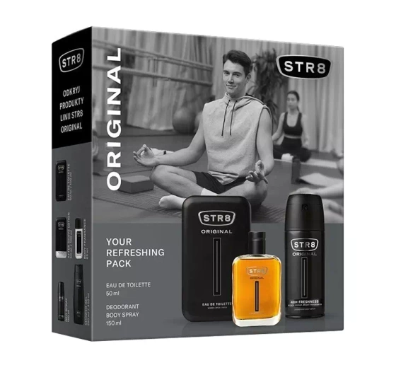 STR8 Original woda toaletowa spray 50 ml   dezodorant spray 150 ml