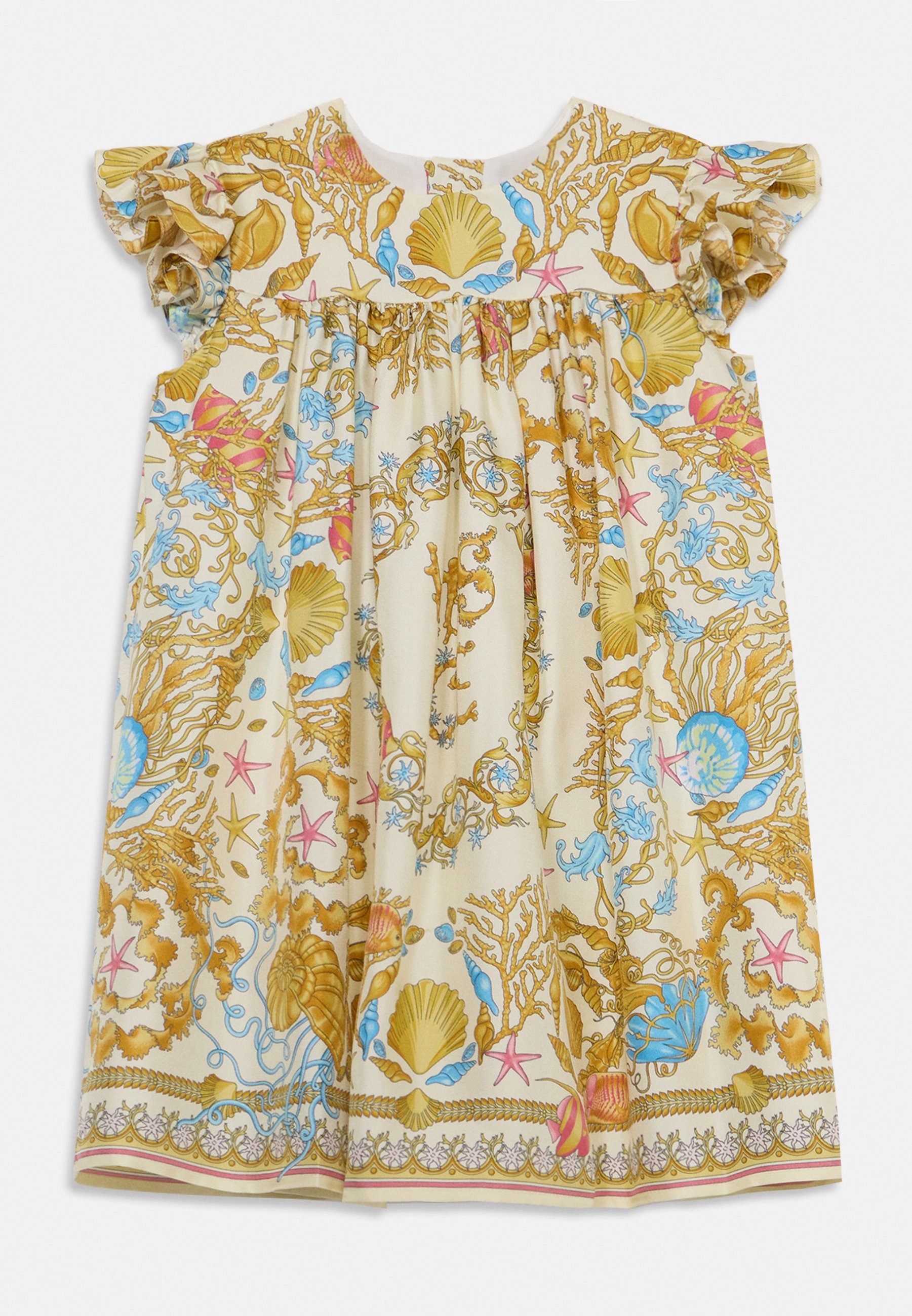 Versace DRESS UNDERWATER BAROCCO KIDS - Dagjurk - gebroken wit/multicolor