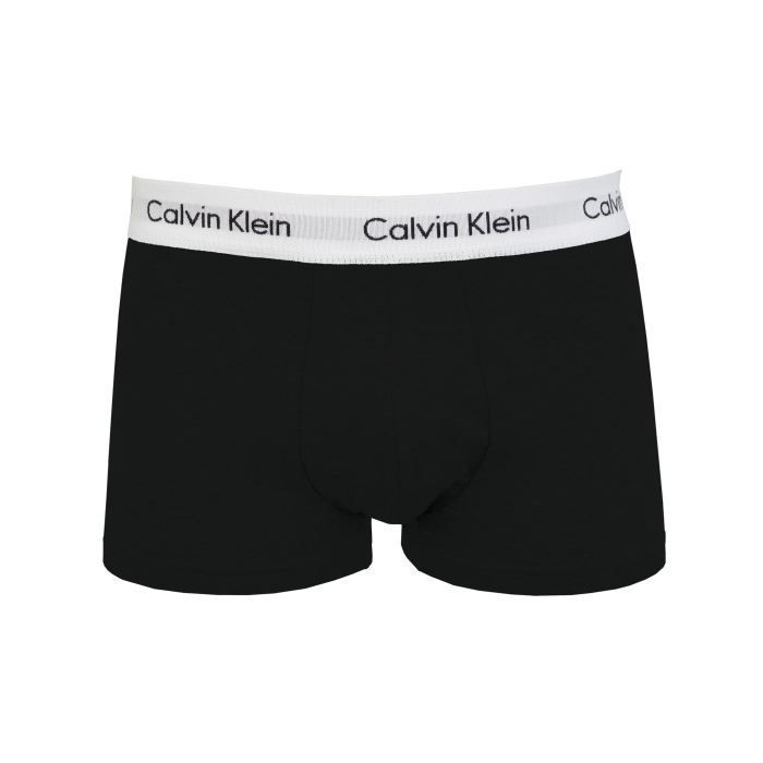 Calzoncillos bóxer para hombre CALVIN KLEIN, paquete de 3, color negro/blanco/gris