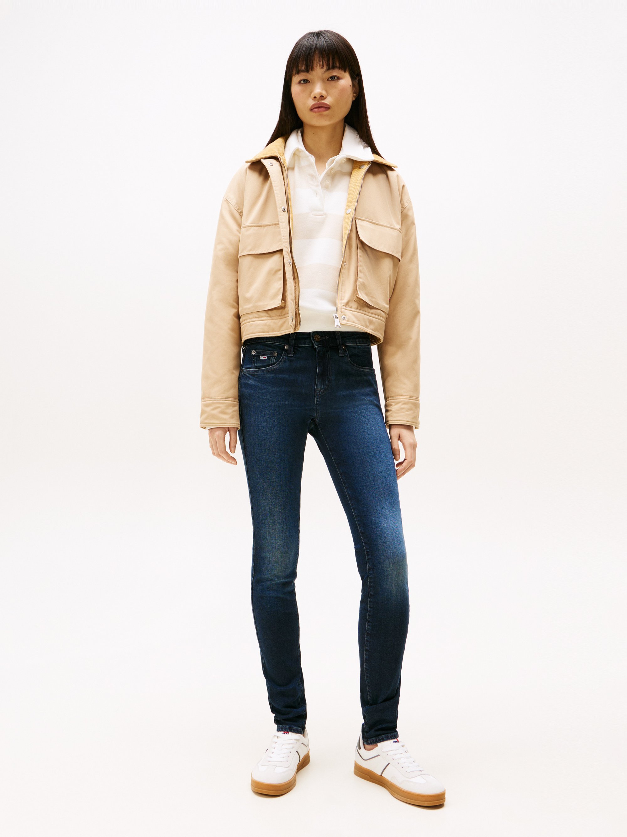 Tommy Jeans SOPHIE - Skinny Fit jeans - donker denim