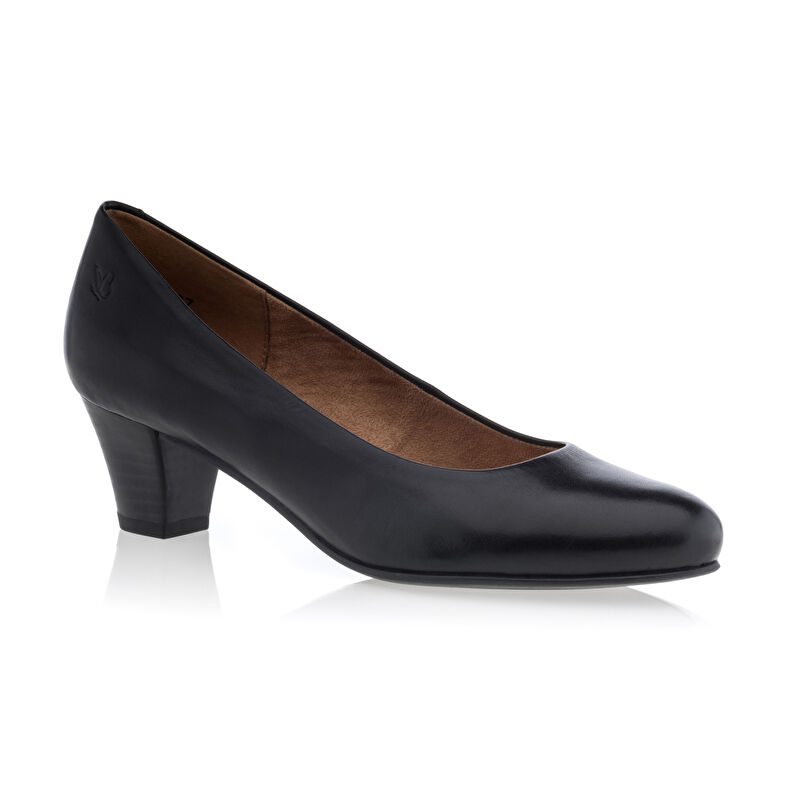 Zapatos de tacón negros para mujer
