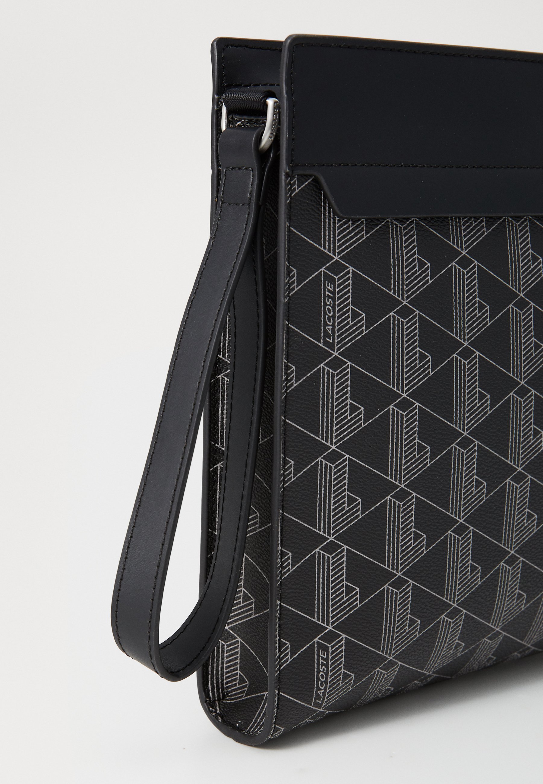 Lacoste Laptoptas - zwart/grijs