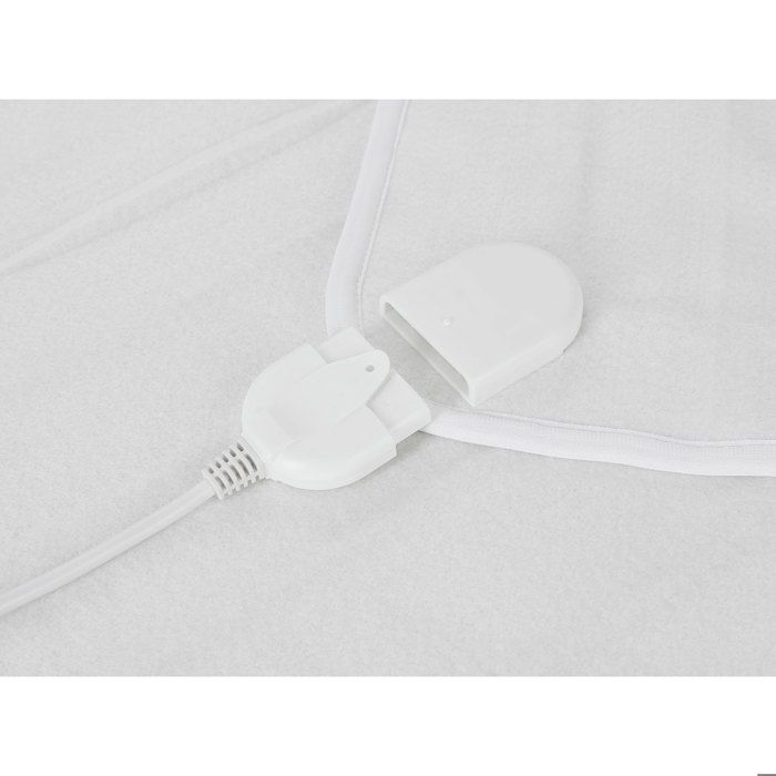 Colchón térmico doble Mesko MS 7420 de 120 W, color blanco, para 2 personas.